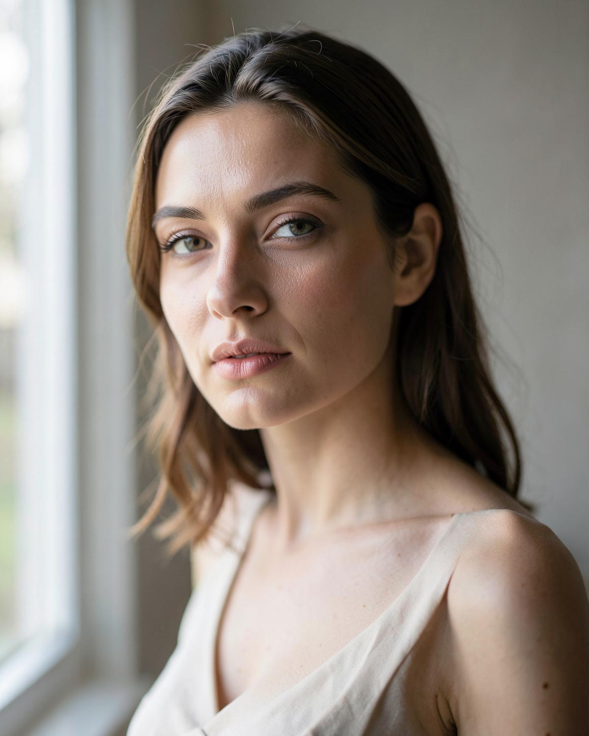 Portrait photograph — edited with LUMORA